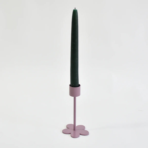 Daisy Single Candlestick - Boonies candlestick boonies Violet  
