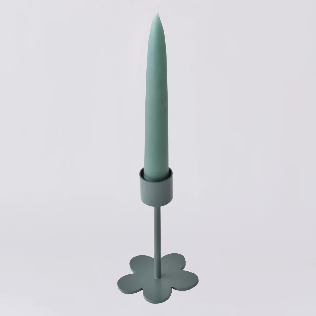 Daisy Single Candlestick by Boonies candleholder boonies Sage Green  