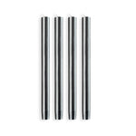 Striped Dinner Candles by Yod and Co. Candles yod and co Black + White