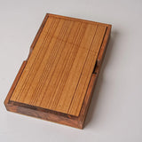 Classic Mangowood Dominoes Set by Verve Culture