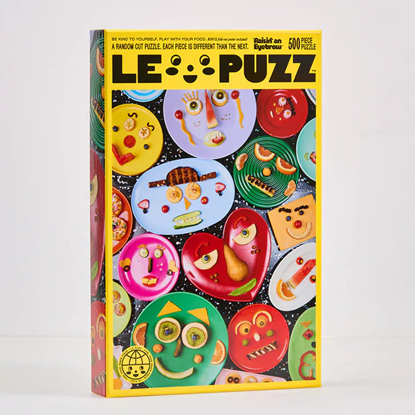 Le Puzz 500 Piece Puzzles Jigsaw Puzzles le puzz Raisin' An Eyebrow
