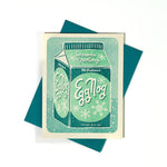Holiday Letterpress Greeting Cards by Bromstadt Printing Co greeting card bromstad Eggnog