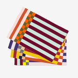 Pattern Patch Knit Placemat Set by Verloop Knits