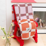 Picnic Plaid Throw by Tarta Gelatina Blankets TARTA GELATINA