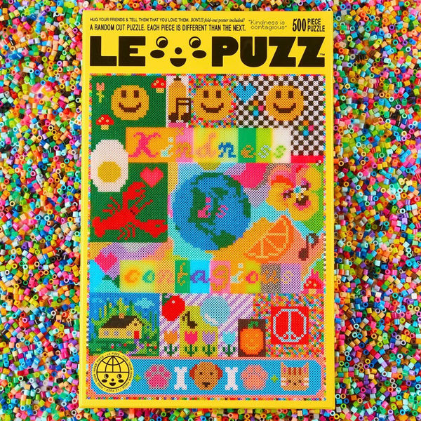 Le Puzz 500 Piece Puzzle Jigsaw Puzzles le puzz Kindness is Contagious  
