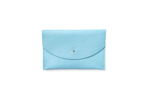 Leather Envelope Pouch by Primecut Bags + Wallets PRIMECUT Peacock Blue