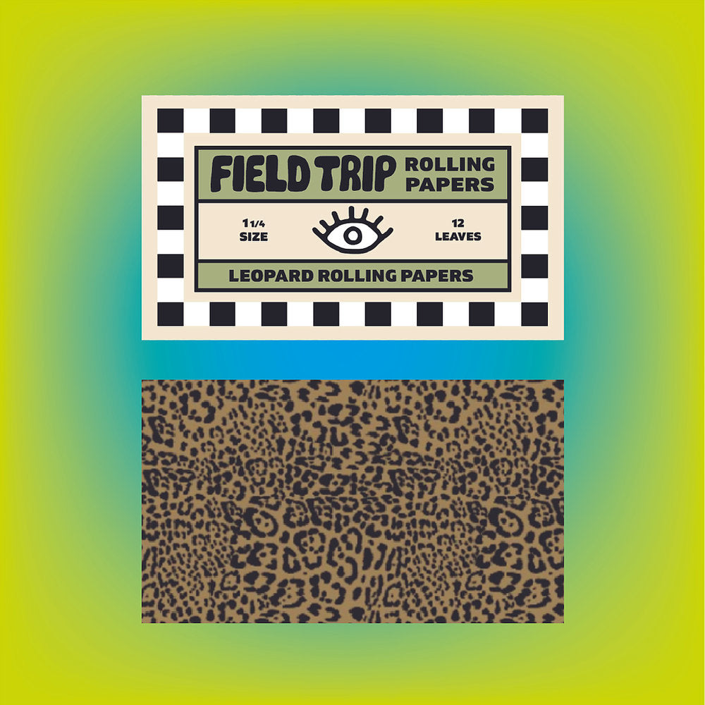 Field Trip Rolling Papers in Leopard accessories field trip   