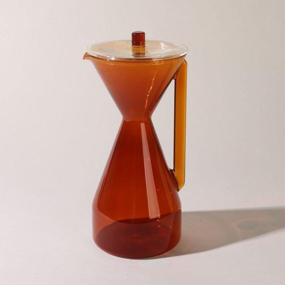 Pour Over Carafe by Yield Design Co. glassware CANDID HOME Amber  