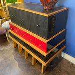Vintage Tiered Console - designed by Minotti for the Alexandre Ferucci store cabinet CANDID HOME   