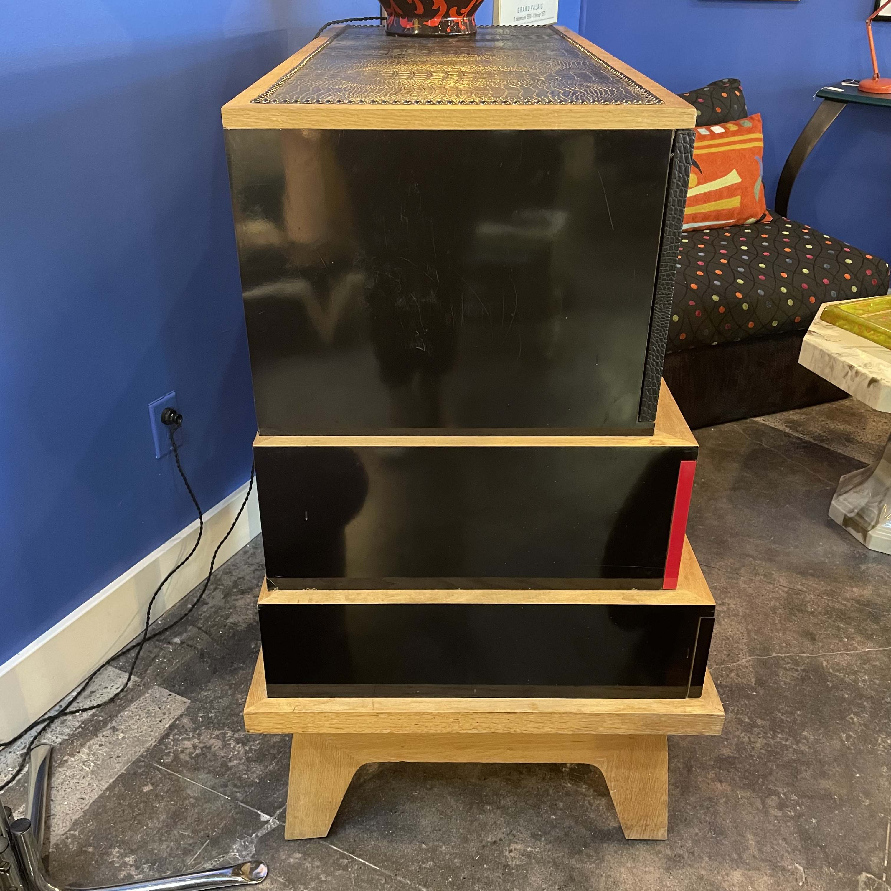 Vintage Tiered Console - designed by Minotti for the Alexandre Ferucci store cabinet CANDID HOME   