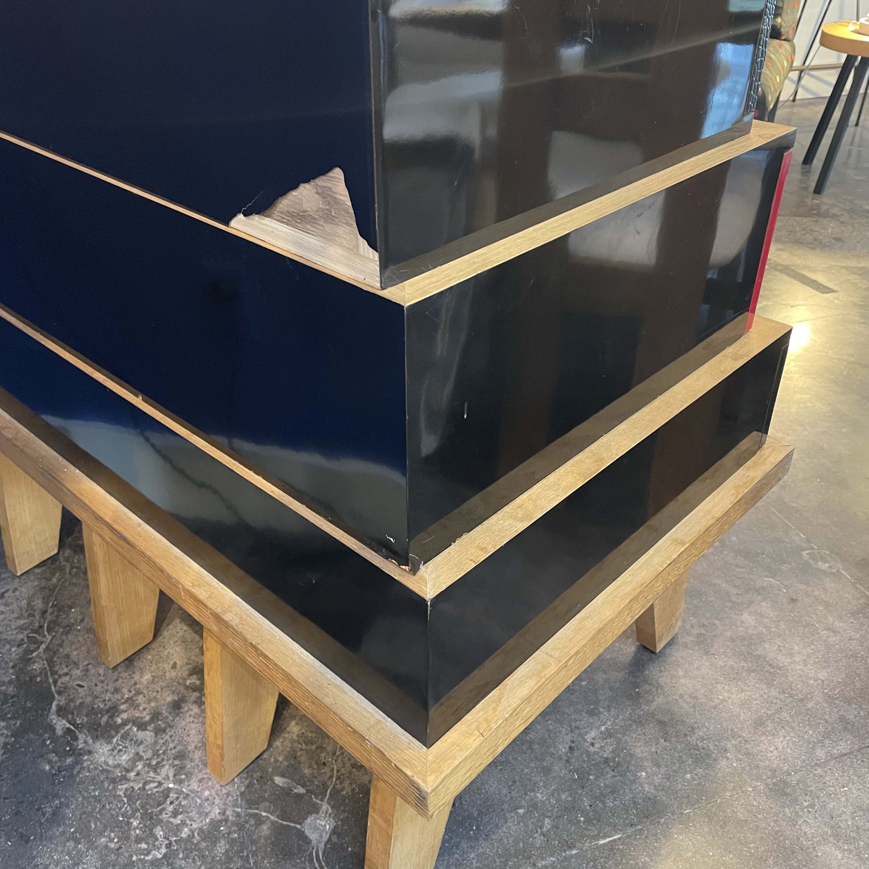 Vintage Tiered Console - designed by Minotti for the Alexandre Ferucci store cabinet CANDID HOME   