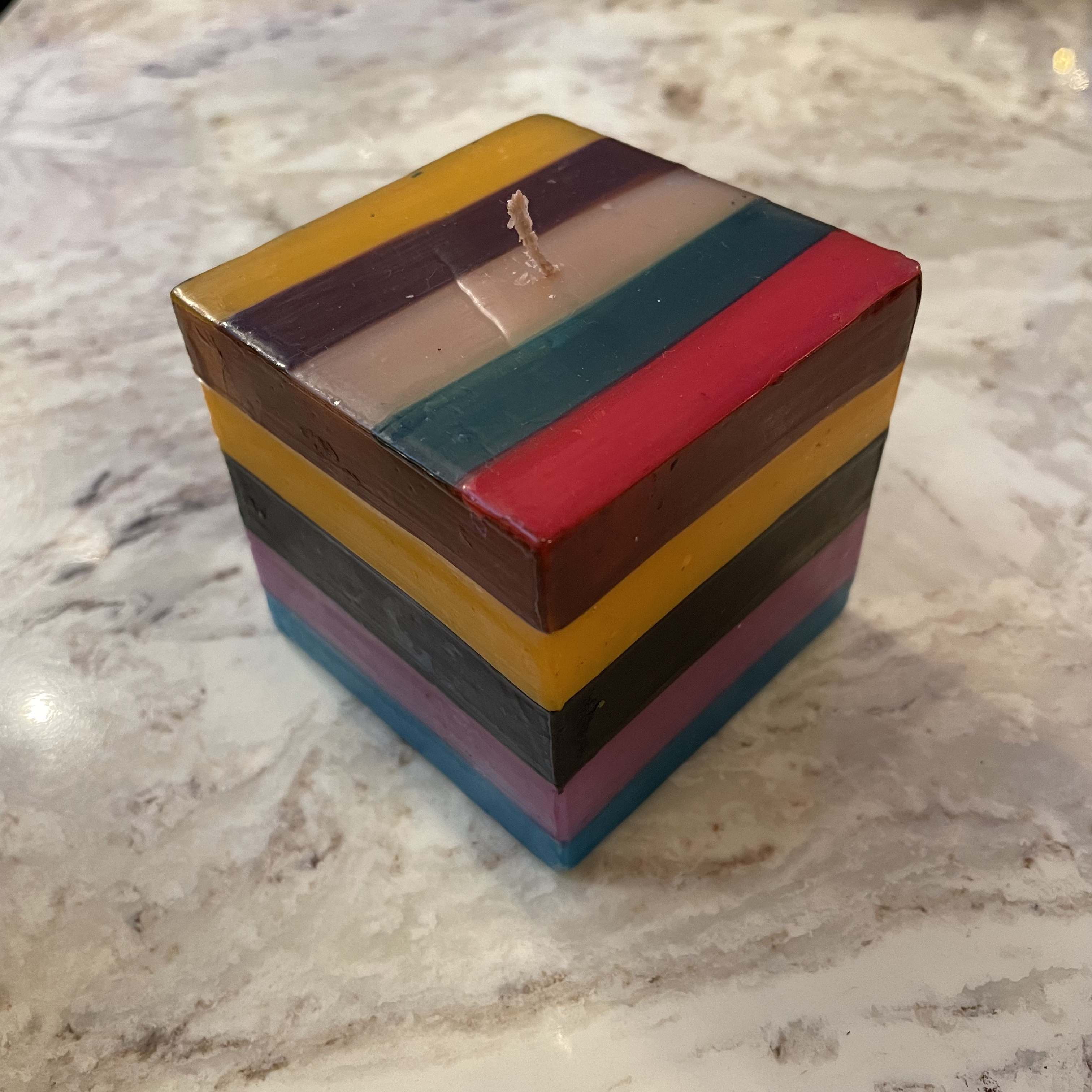 3" Cube Kapula Candles by Thumbprint Artifacts Candles thumbprint artifacts