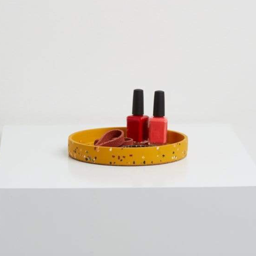 Terrazzo Trays by Capra Designs tray Capra Designs Medium Gold  