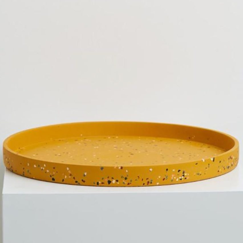 Terrazzo Trays by Capra Designs tray Capra Designs Large Gold  