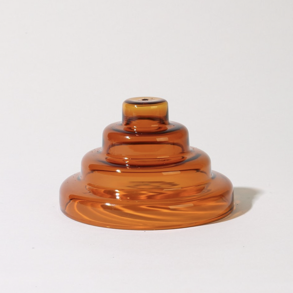 Meso Incense Holder by Yield Design Co. Incense Holders Yield Design Co. Amber  