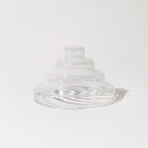 Meso Incense Holder by Yield Design Co. Incense Holders Yield Design Co. Clear  