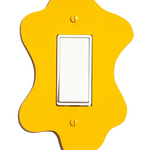 Blob Switchplate Cover by New Made LA switch plate New Made LA Yellow Rectangle Switch  