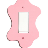 Blob Switchplate Cover by New Made LA switch plate New Made LA Pink Rectangle Switch  