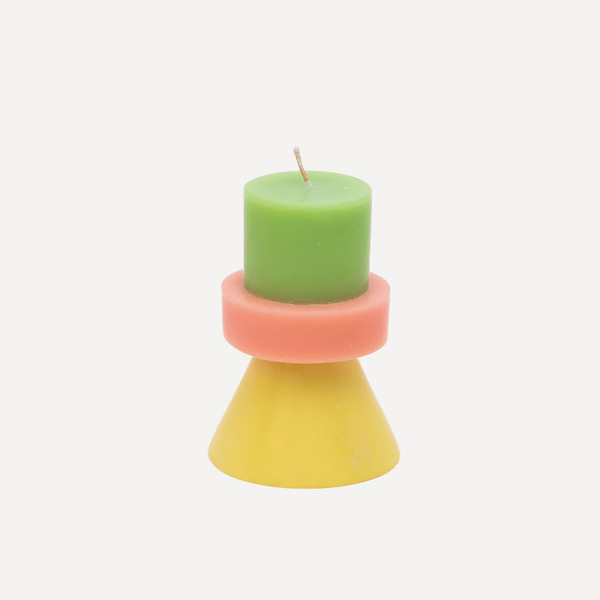 Yod + Co Stack Candles - Mini Candles CANDID HOME Floss Pink / Pale Yellow / Mint  