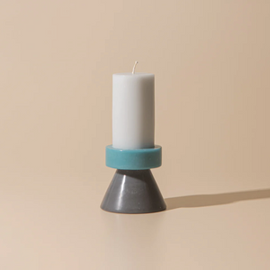 Yod + Co Stack Candles - Tall Candles yod and co Nude / Powder Blue / Celeste  