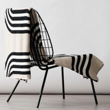 "78th St" Recycled Cotton Throw by Happy Habitat Blankets Happy Habitat