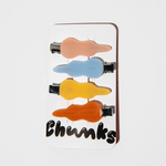 Setting Clips by Chunks Hair Claws & Clips Chunks Simone - Earth Tones  
