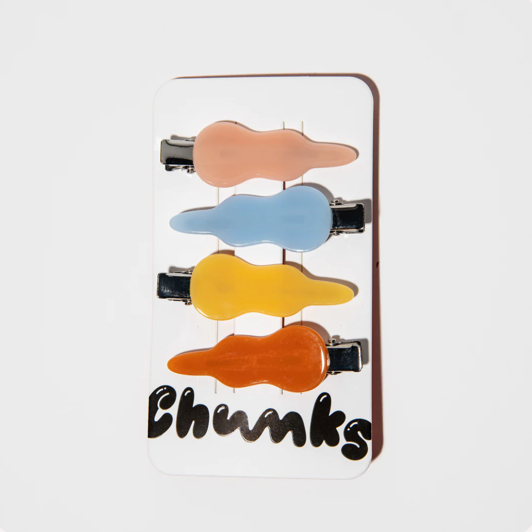 Setting Clips by Chunks Hair Claws & Clips Chunks Simone - Earth Tones  