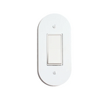 Pill Switchplate Cover by New Made LA switch plate New Made LA White Rectangle Outlet  