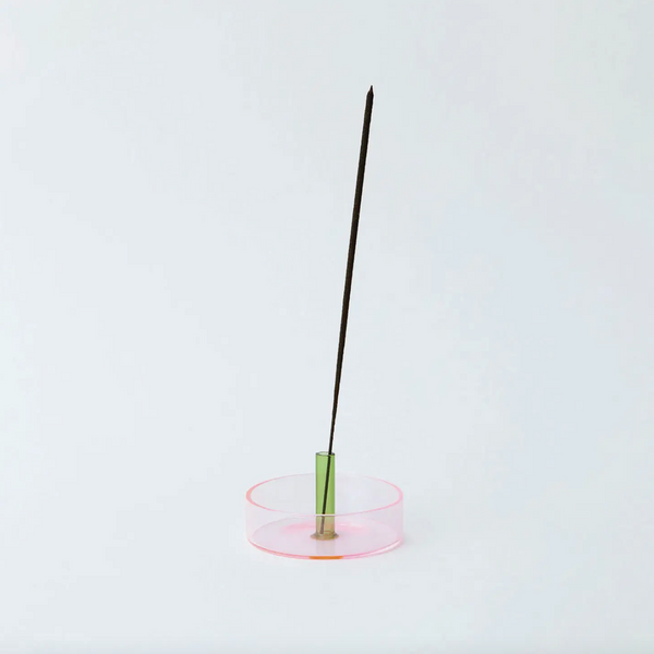 Duo Incense Holder by Block Design INCENSE HOLDER BLOCK DESIGN Pink/Green  