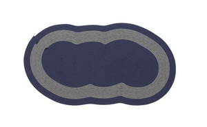 Utility Rugs by Ugly Rugly Rugs ugly rugly Midnight: deep blue  