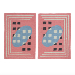 Lunette Placemats by Ugly Rugly - Set of 2 placemat ugly rugly   