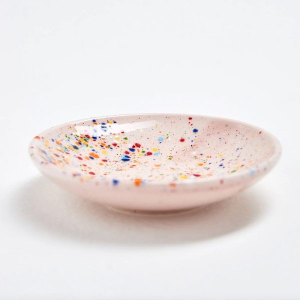 Speckled Mini Plate / Soap Dish by Egg Back Home Soap Dish CANDID HOME PINK  