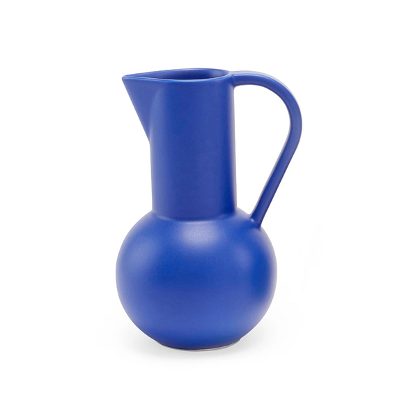 Raawii Strøm Ceramics - Multiple Shapes + Sizes vase raawii Medium Jug - Blue  