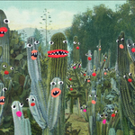 16" x 24" "Cactus Garden" print by Angela Deane Art Angela Deane   