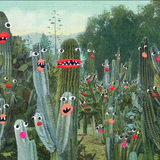 16" x 24" "Cactus Garden" print by Angela Deane Art Angela Deane   