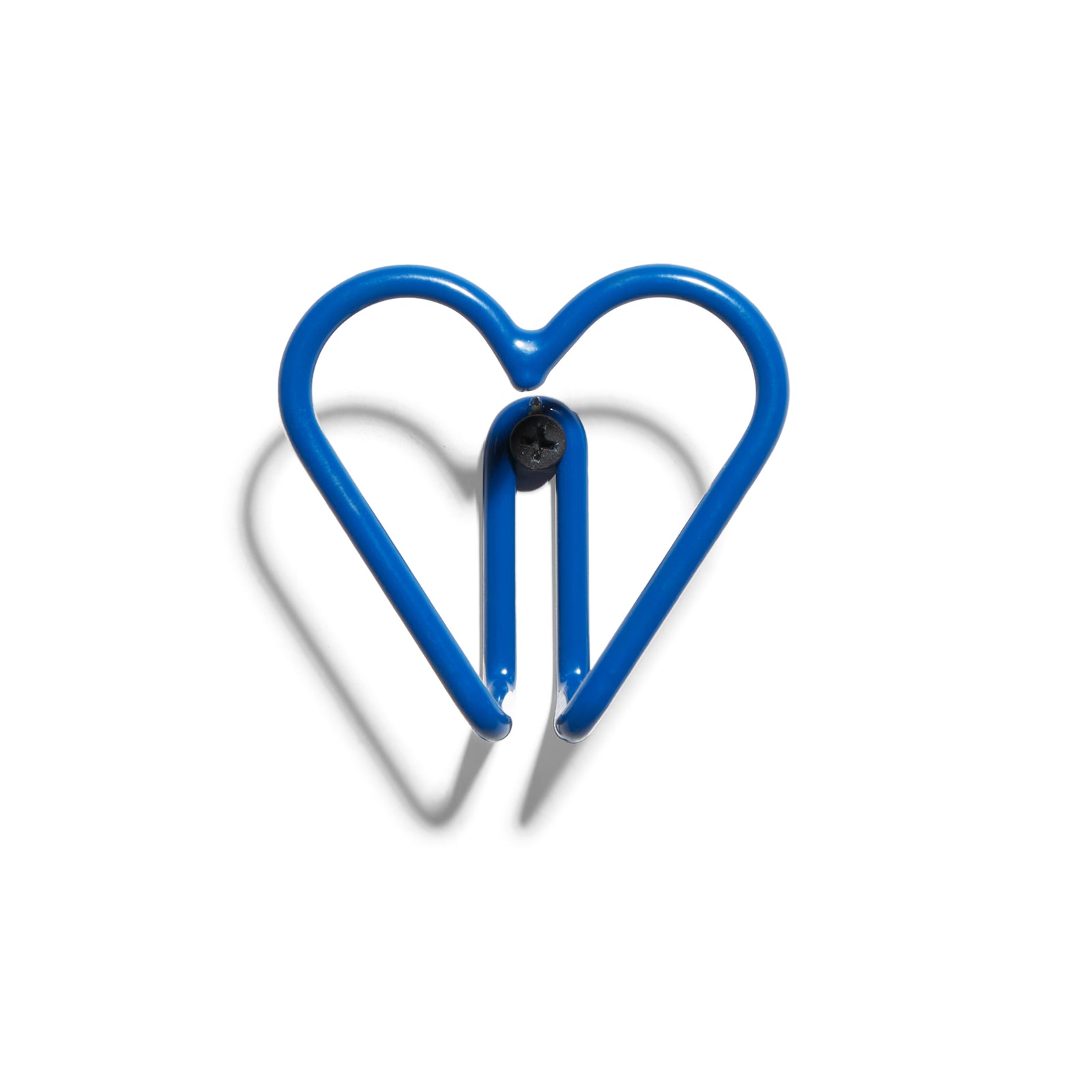Heart Hook by New Made LA Storage Hooks & Racks New Made LA Blue  