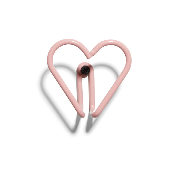 Heart Hook by New Made LA Storage Hooks & Racks New Made LA Pink  