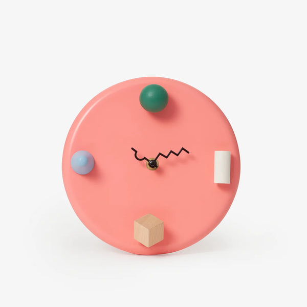 Wall Clocks by Pat Kim for Areaware clock areaware Pink  