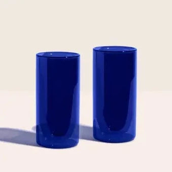 Double Wall Glasses by Yield Design Co. glassware Yield Design Co. 16oz Cobalt 