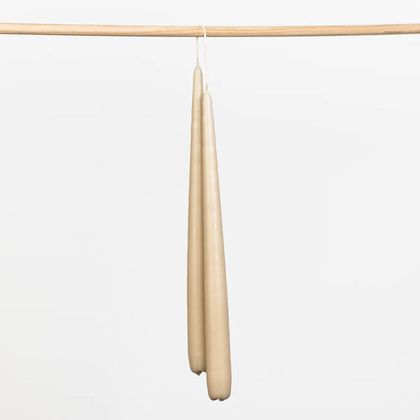 Yod & Co Taper Candles - Set of 2 Candles yod and co Flax  