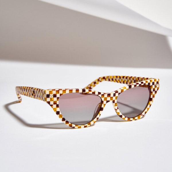 Suzy Sunglasses by Machete - 3 Colors Available Sunglasses CANDID HOME TORTOISE CHECKER  