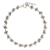 Daria Choker by Justine Clenquet Necklaces Justine Clenquet Palladium  