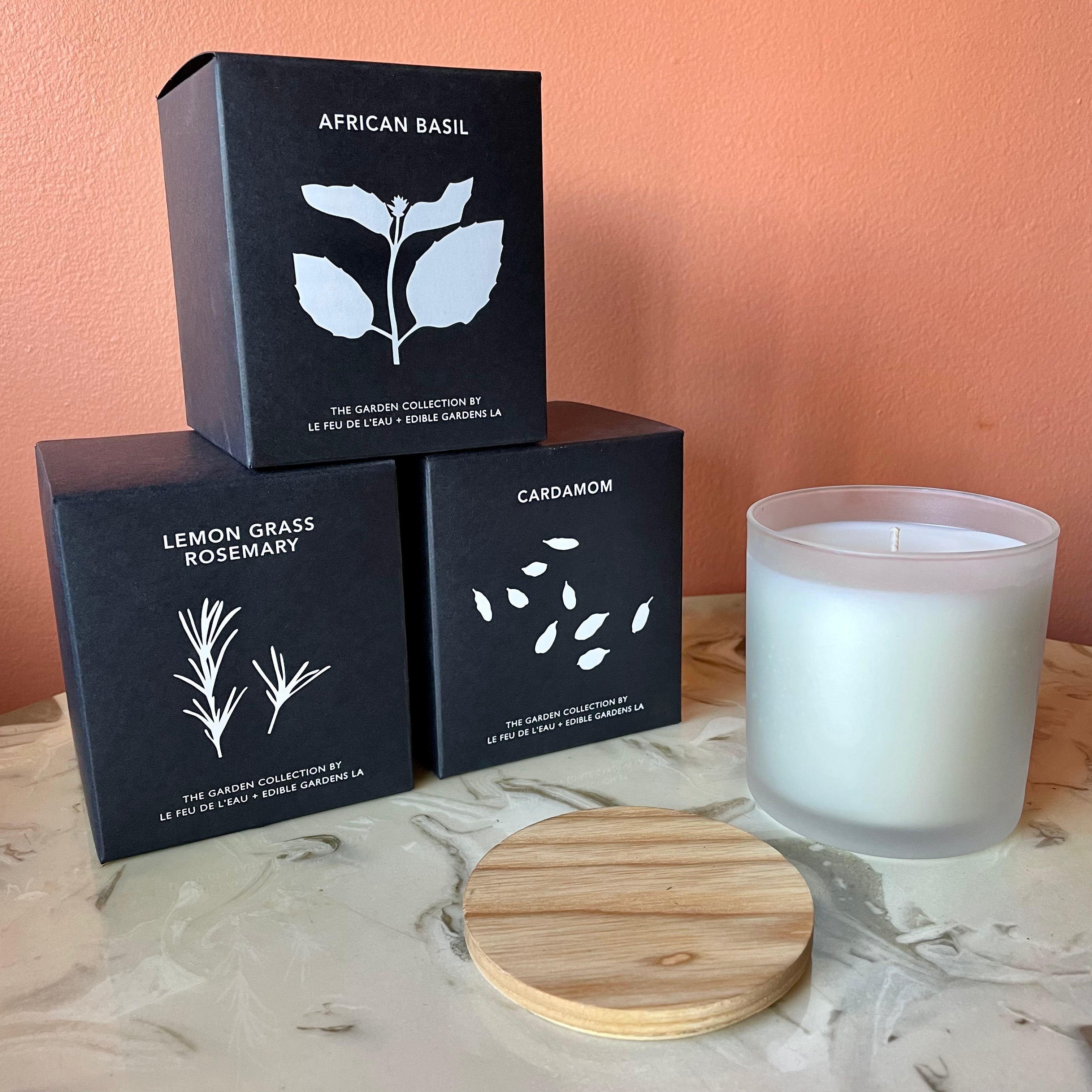 Garden Candles by Le Feu D'Leau Candles le feu d'leau   