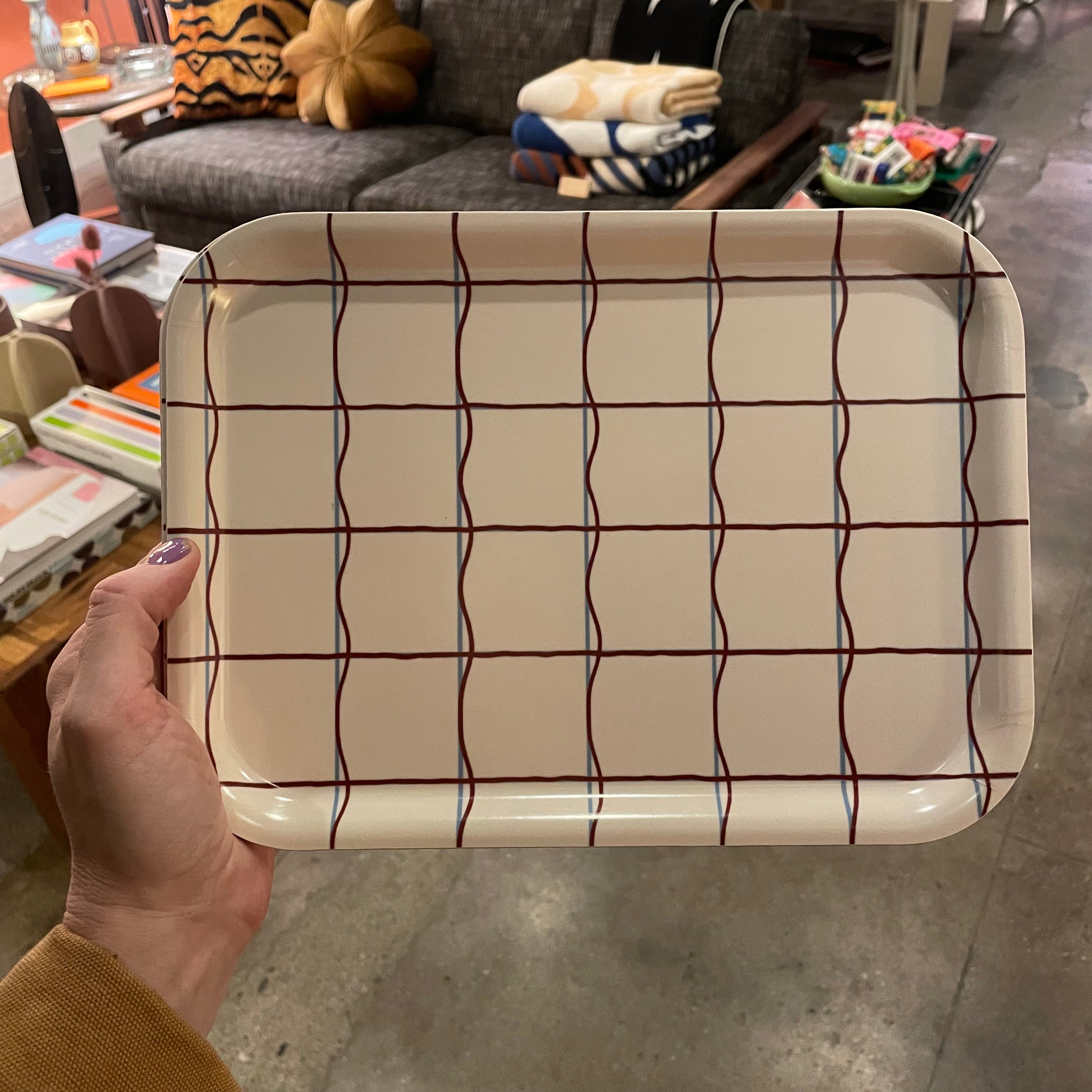 Elly Vvaller Birchwood Trays : 2nd Edition tray Elly valler small rectangle white  