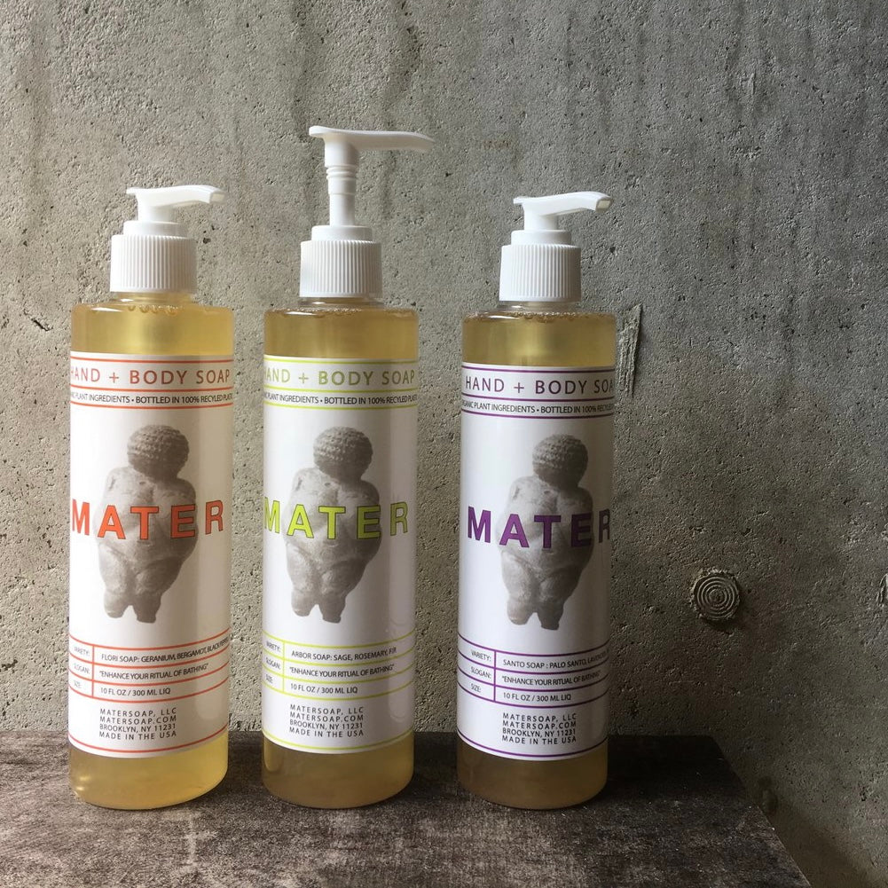 Mater 10 oz Hand + Body Soap body wash Mater