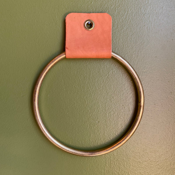Towel Ring by New Made LA Towel Racks & Holders New Made LA BRASS  