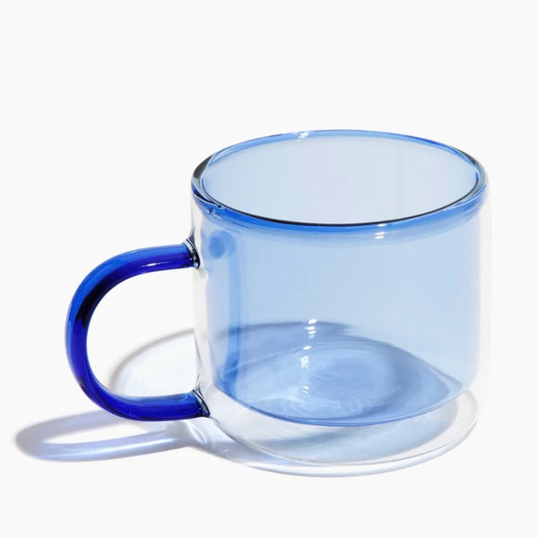 Poketo Double Walled Mugs Mugs POKETO Blue  