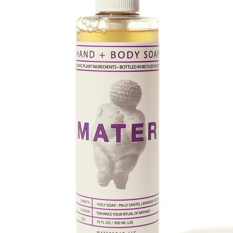 Mater 10 oz Hand + Body Soap body wash Mater Holy