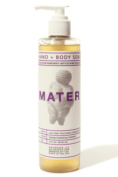 Mater 10 oz Hand + Body Soap  Mater Holy  