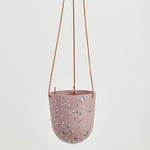Hanging Planter by Capra Designs Pots & Planters Capra Designs Musk Terrazzo  
